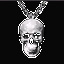 Spooky Skull Necklace